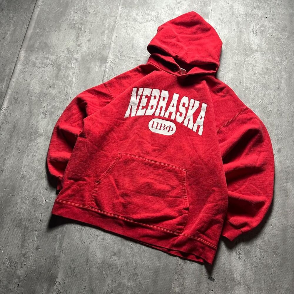 Hanes Men's Red Hoodie